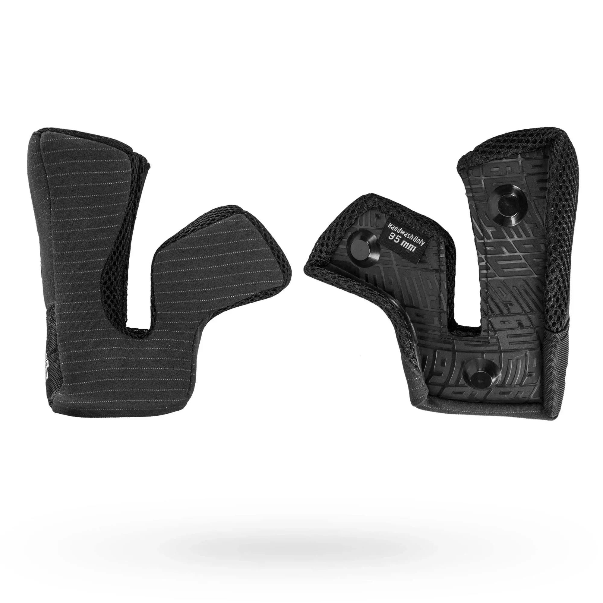 Bell Moto-9 Cheek Pads Black 40 mm