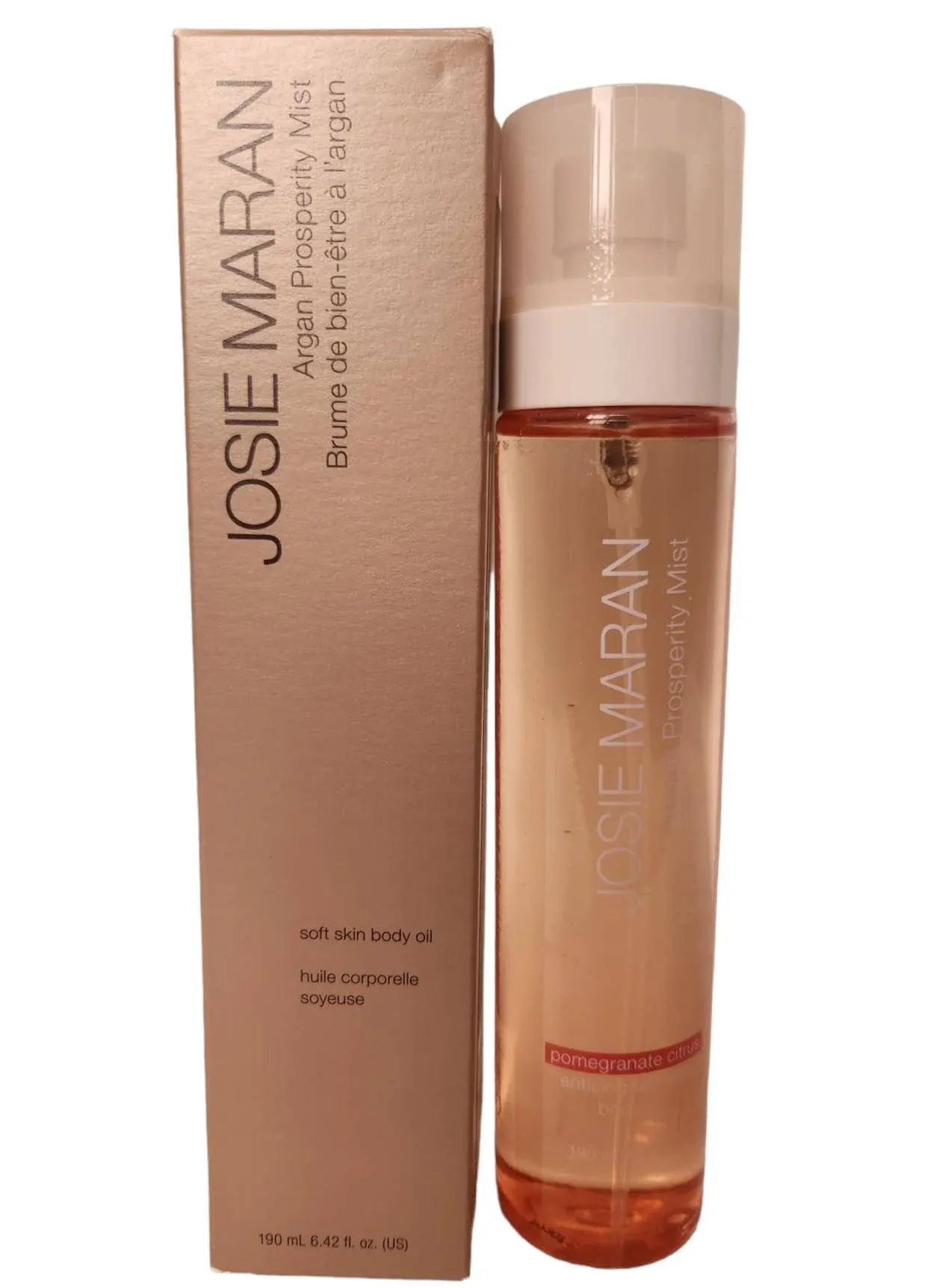 Josie Maran Argan Prosperity Mist 6.4 fl Oz. Pomegranate Citrus