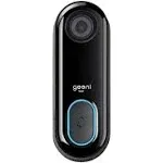 Geeni Doorpeek 1080p Smart WiFi Doorbell Black GNC-CW025-101