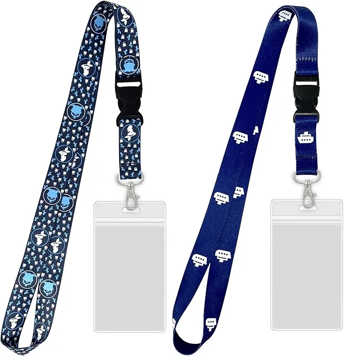 Cruise Lanyards with ID Holder [2 Pack] Mermaid & Cruise Ship Design for Ship Key ...