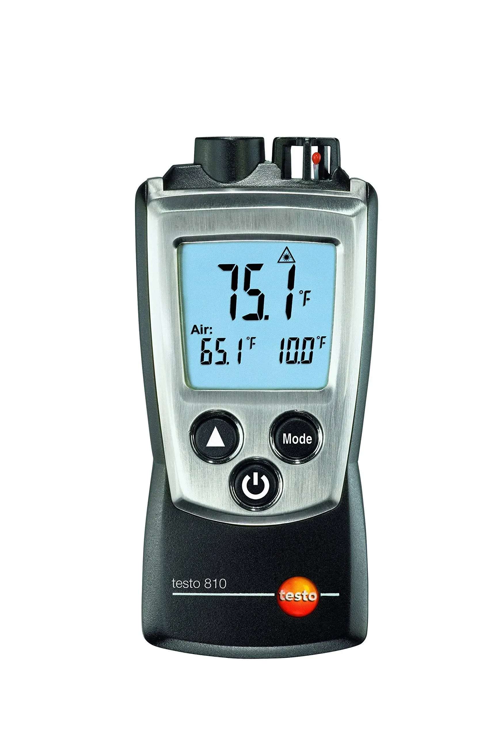 Testo 810 Digital 2-Channel IR/NTC Sensor Infrared Air Thermometer -30℃~300℃ NEW