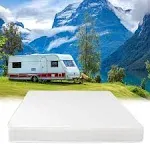 Short Full Mattress for RV Camper, 8-Inch Memory Foam RV Mattress - CertiPUR-US Certified RV Mattress for a Comfortable Sleep - Open Cell Foam Trailer Bed Mattresses (48” x 75”)