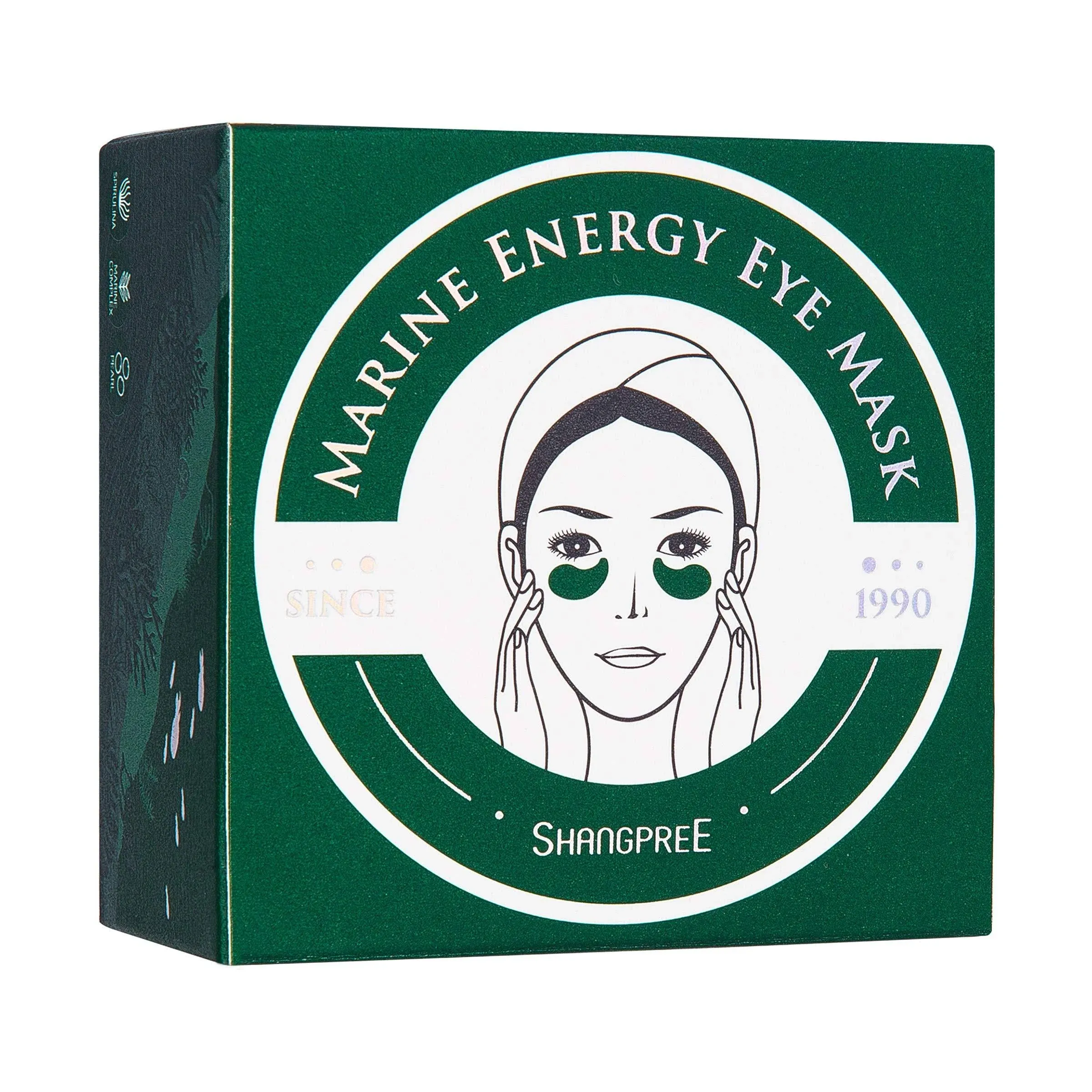 Shangpree Marine Energy Eye Mask 30 Pairs 60masks, Marine Energy EY