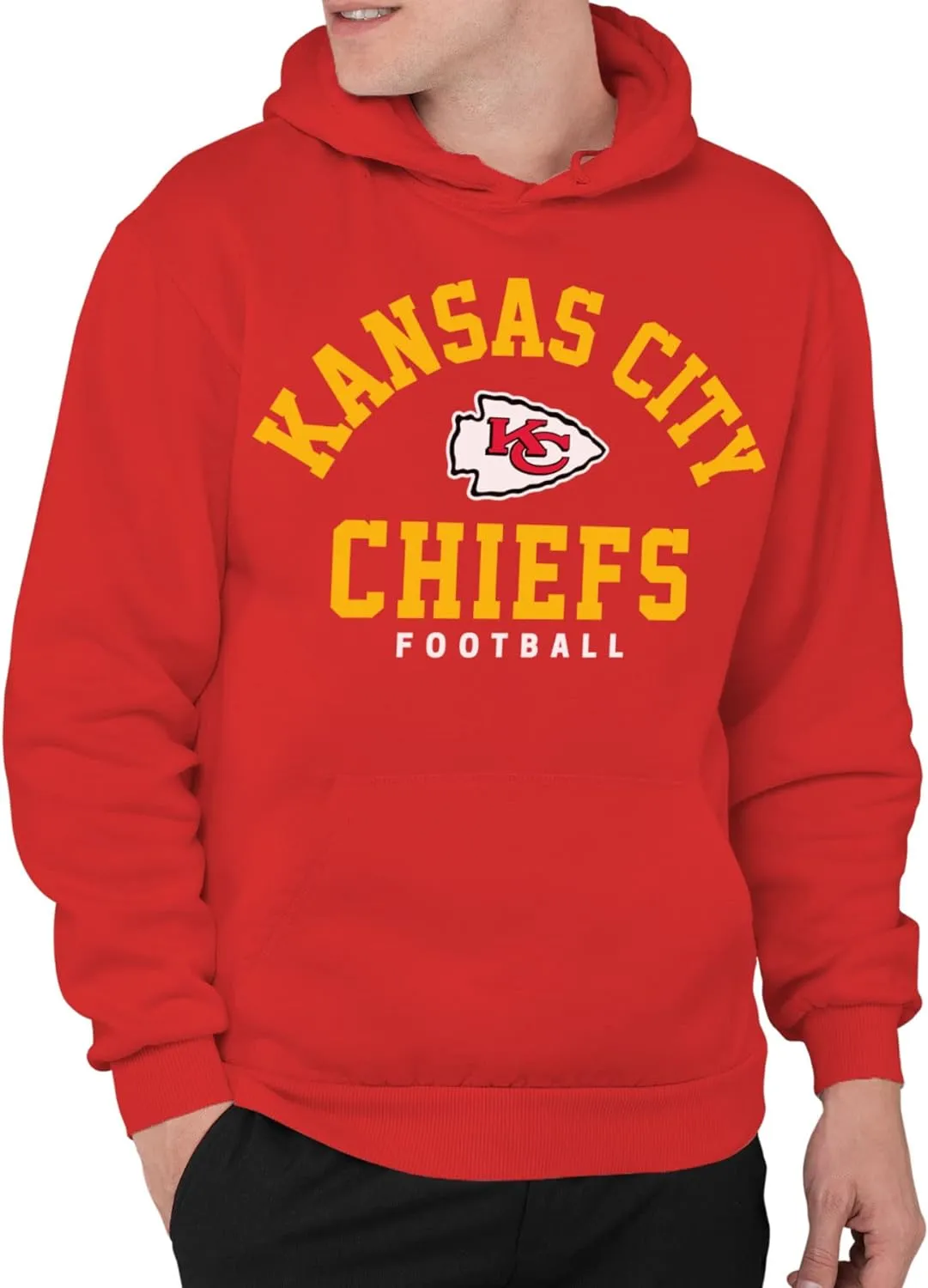 Vintage Style Kansas City Football Classic Team Logo Unisex Hoodie