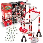 Marble Run Racing Set: 200-Piece Marble Run Racing Set Toys for Kids, Racing