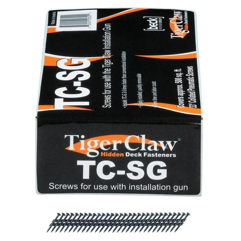 Tiger Claw Gun Screws (930 Count)