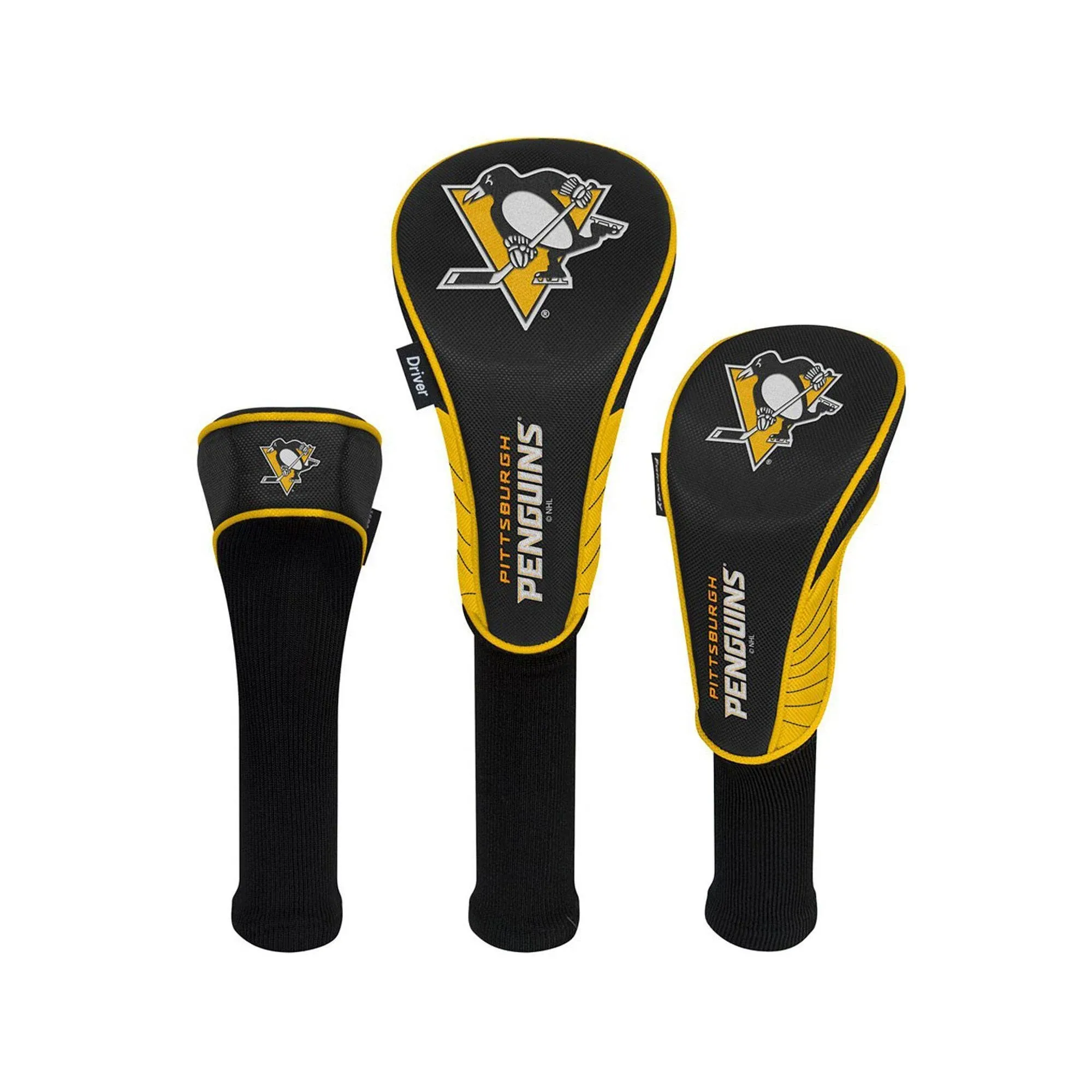 Team Effort: NHL Headcover Set - Pittsburgh Penguins