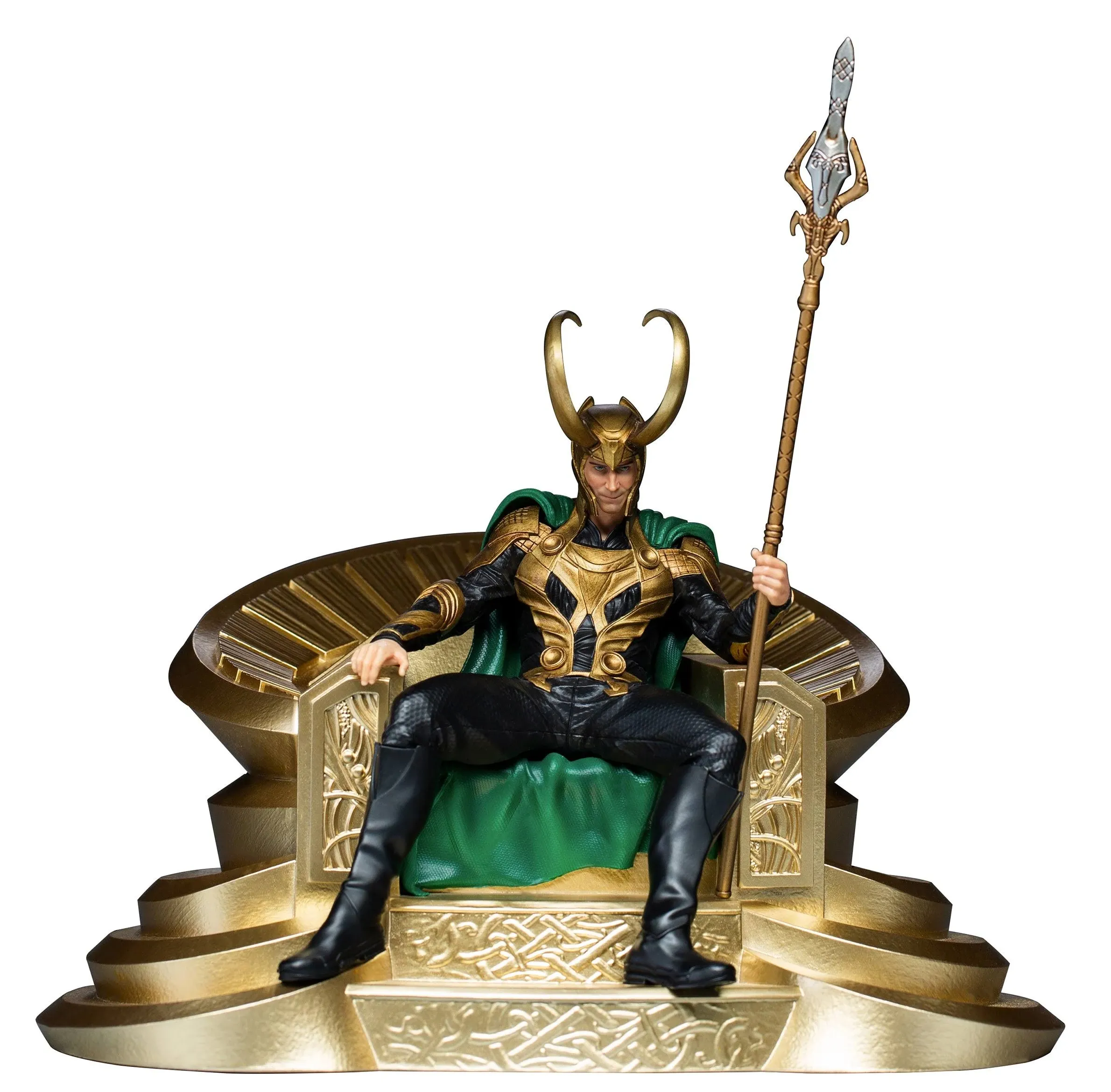 SIDESHOW  IRON STUDIO LOKI INFINITY SAGA 1/10 SCALE DELUXE   NEW FACTORY SEALED