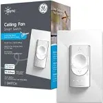 Cync by GE 4-Speed Ceiling Fan Smart Switch