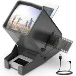 !35Mm Slide and Film Viewer 3X Magnification LED Lighted Illuminated Viewing