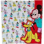 LOUNGEFLY Stationary Disney D100 Mickey and Friends Binder