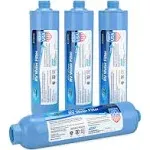 Camco TastePURE Inline RV Water Filter – 4-Pack 40042