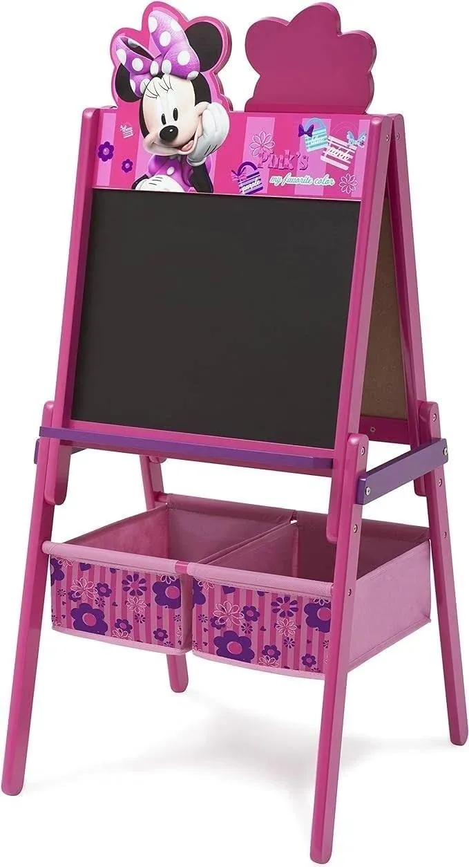 Delta Children Disney Minnie Mouse Double-Sided Activity Easel