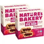 Nature's Bakery Gluten-Free Non-GMO Raspberry Natural Fruit, Ancient Grains Fig Bar: 2 Pk (12 Bars)