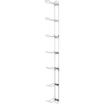 John Sterling 63-3/16 in. H x 3-1/2 in. W x 8-7/8 in. D Steel Sports Ball Storage ...