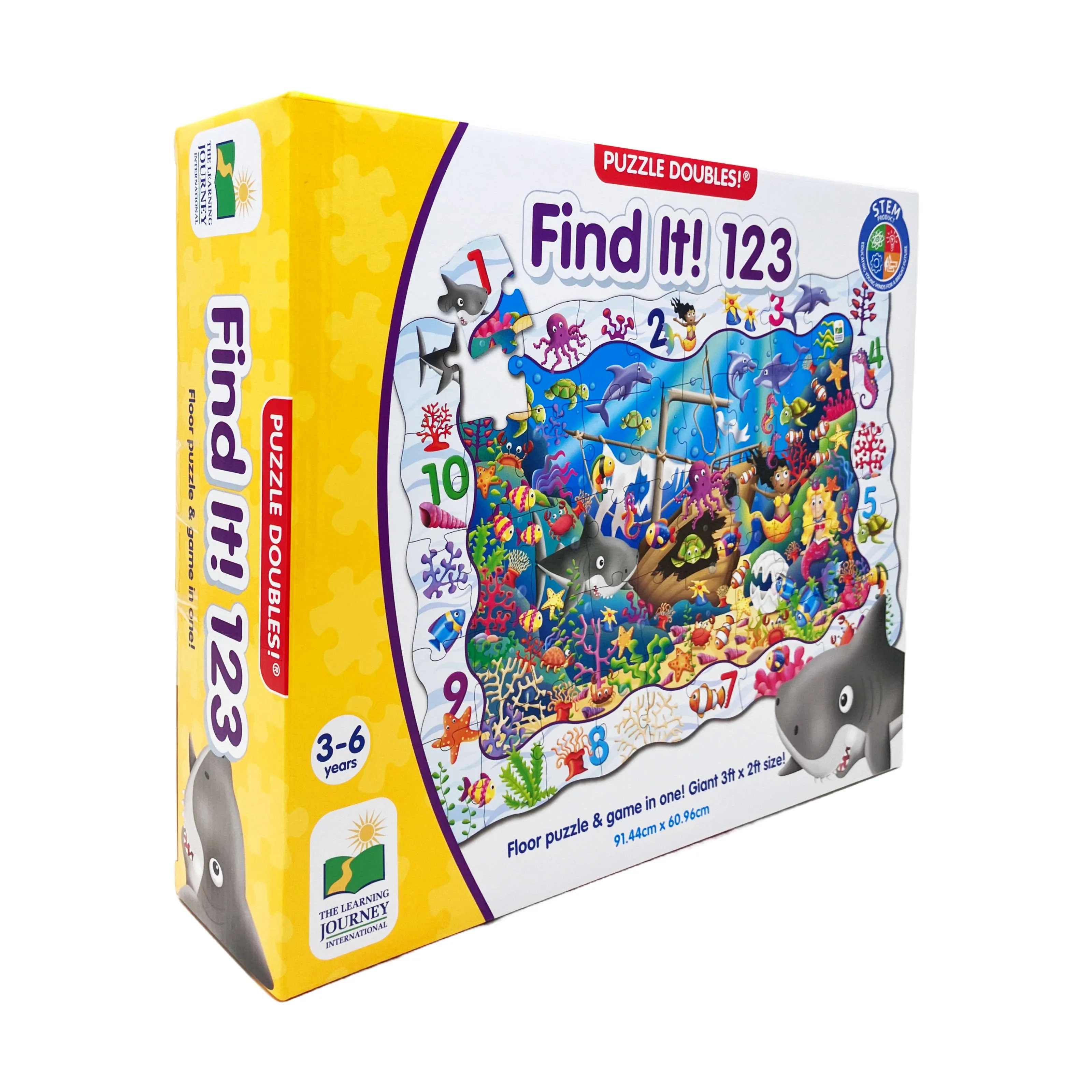 The Learning Journey Puzzle Doubles - 123 Find It!