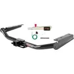 CURT 99309 Class 3 Trailer Hitch, 2-Inch Receiver, 4-Pin Wiring Harness, Select Toyota Highlander, Black