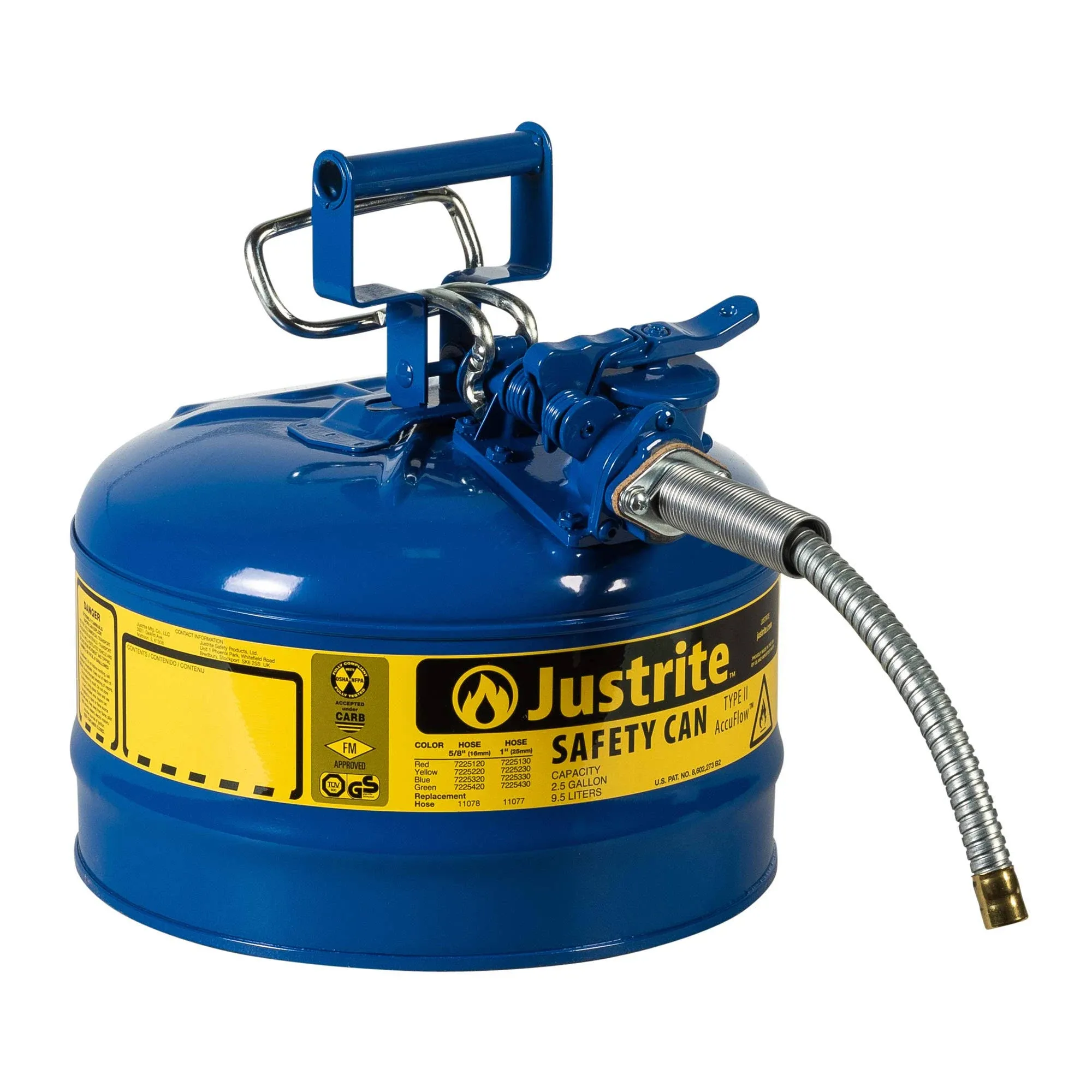 Justrite Type II Safety Can