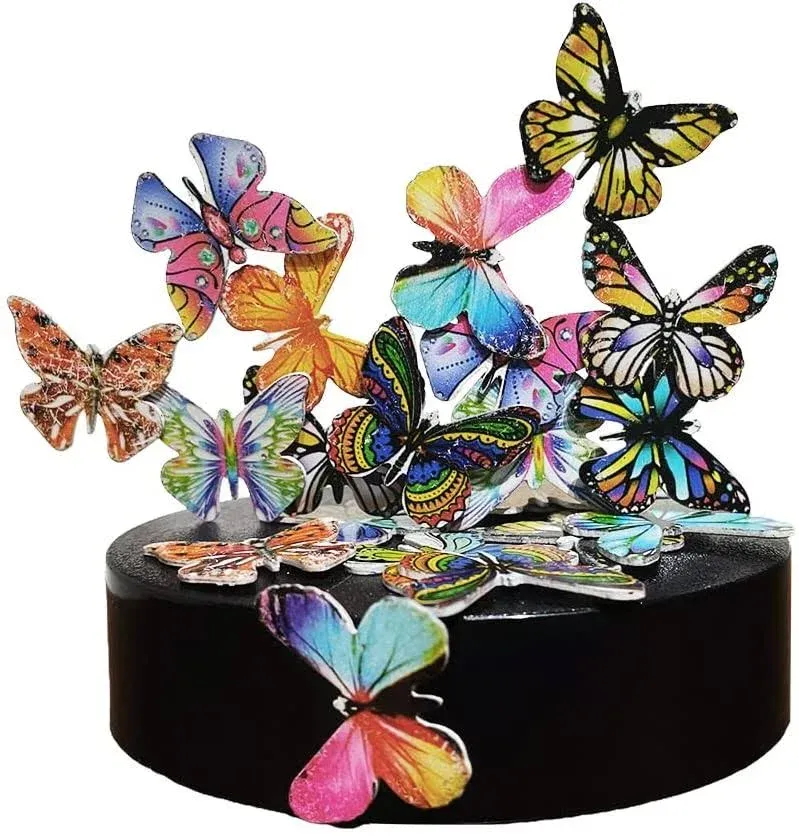 Desk Sculpture Butterflies Desktop Stress Relief Toy Toy for Anxiety Offi