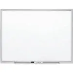 Quartet PPA406 4' x 6' Porcelain Magnetic Aluminum Frame Whiteboard