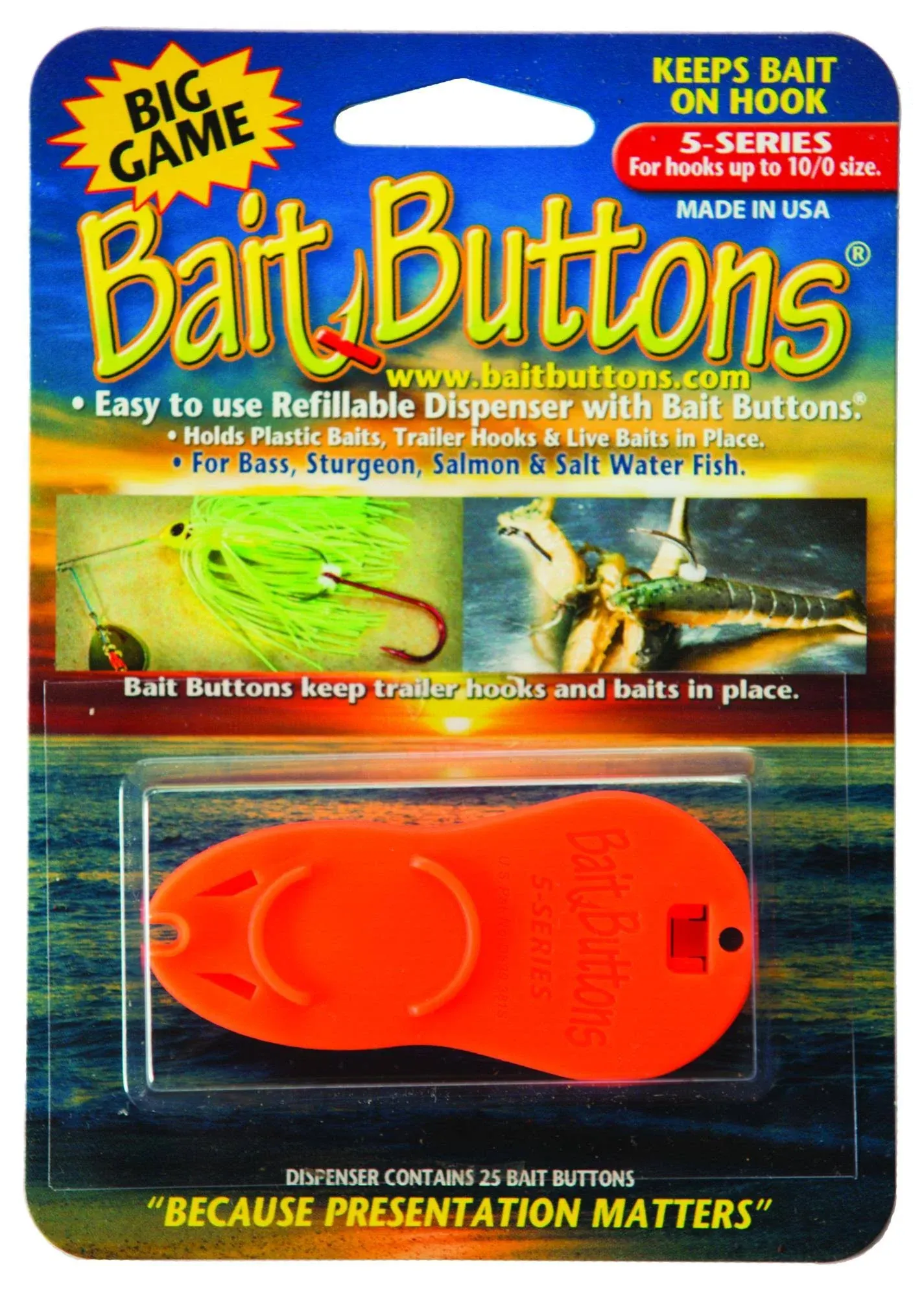 Bait Buttons Big Game Dispenser