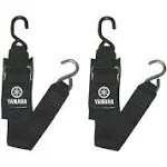 Yamaha Boat Watercraft PWC 2' x 2" Tie Down Strap Set Pair Black SBT-TRNSM-TD-08