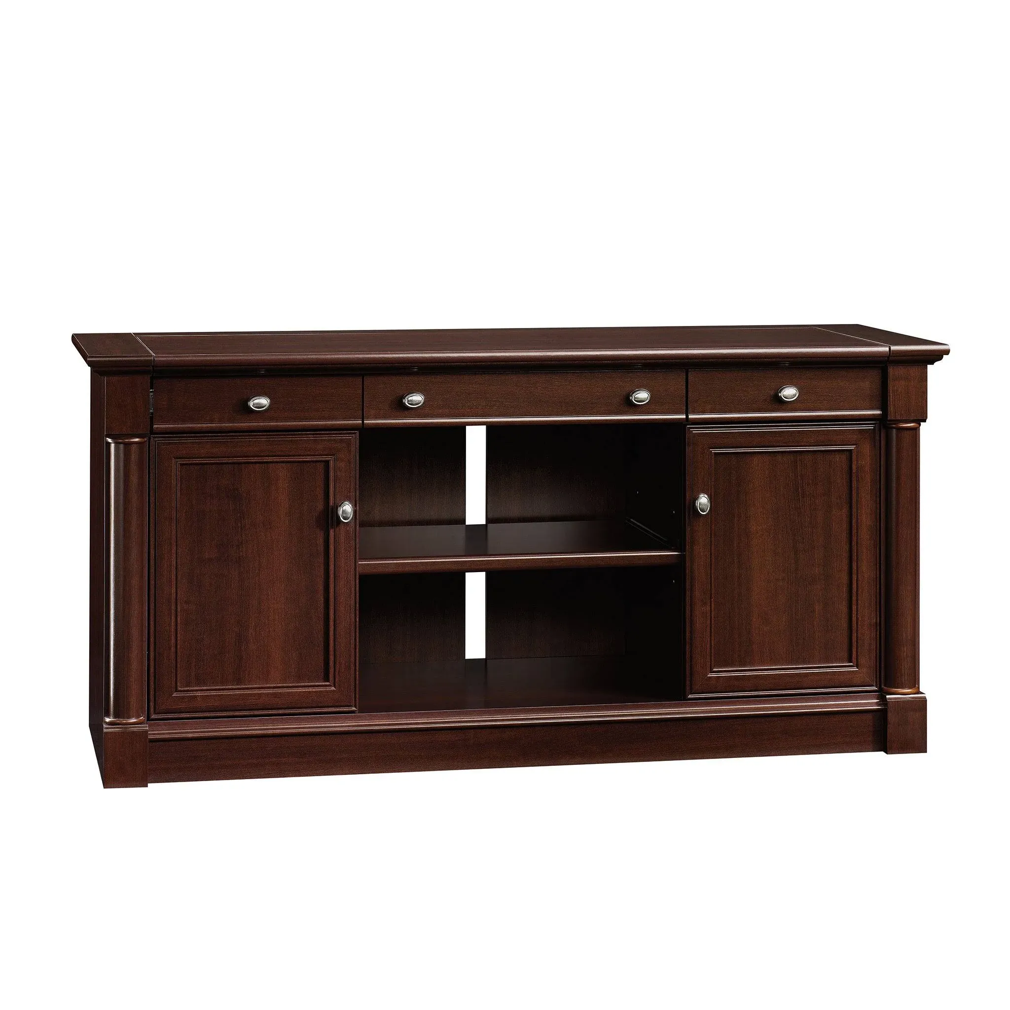 Sauder Palladia Credenza - Select Cherry