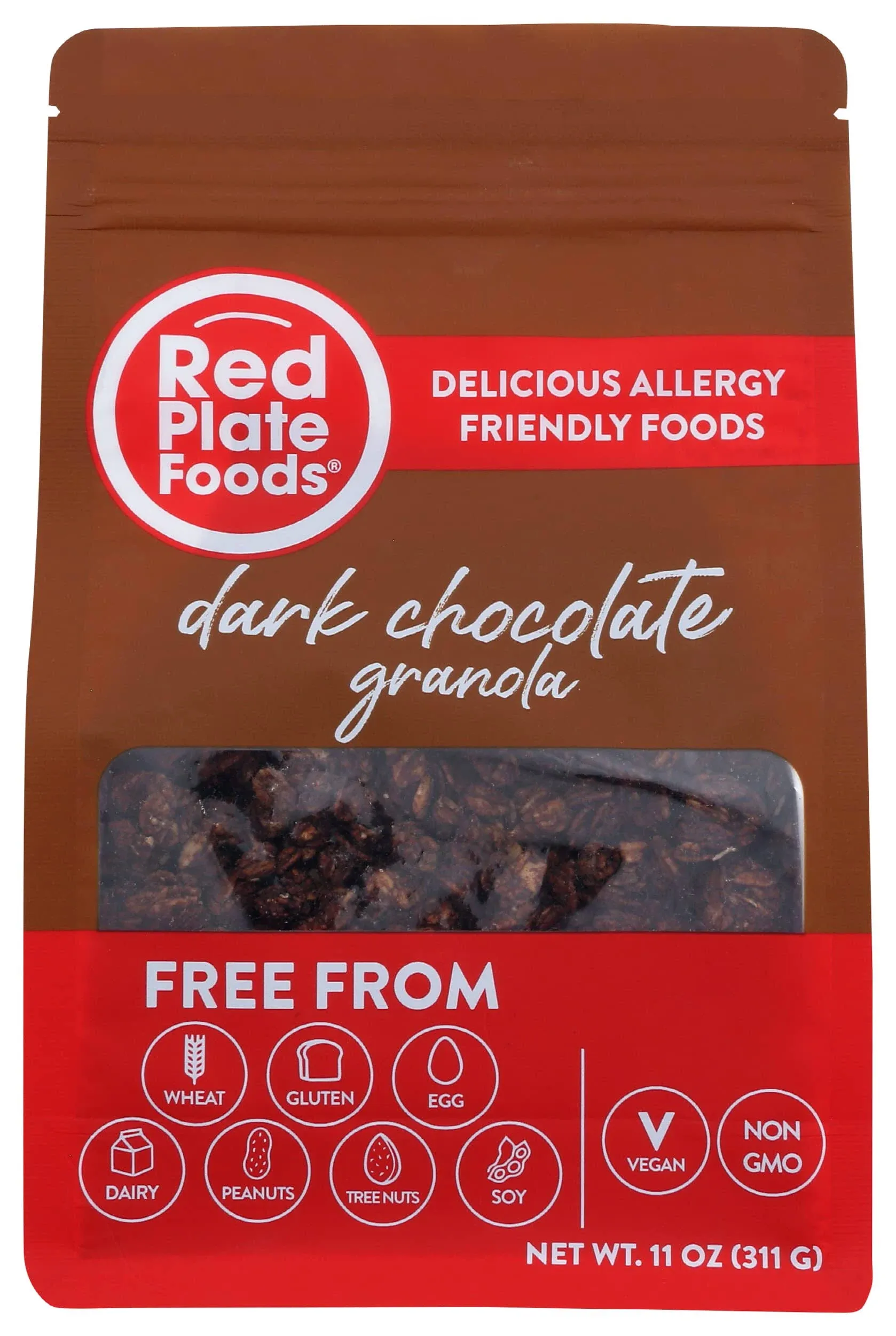 Red Plate Foods Granola DK Choc GF Pack of 6