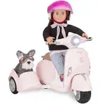 Our Generation Mighty Moto Scooter and Helmet for Dolls