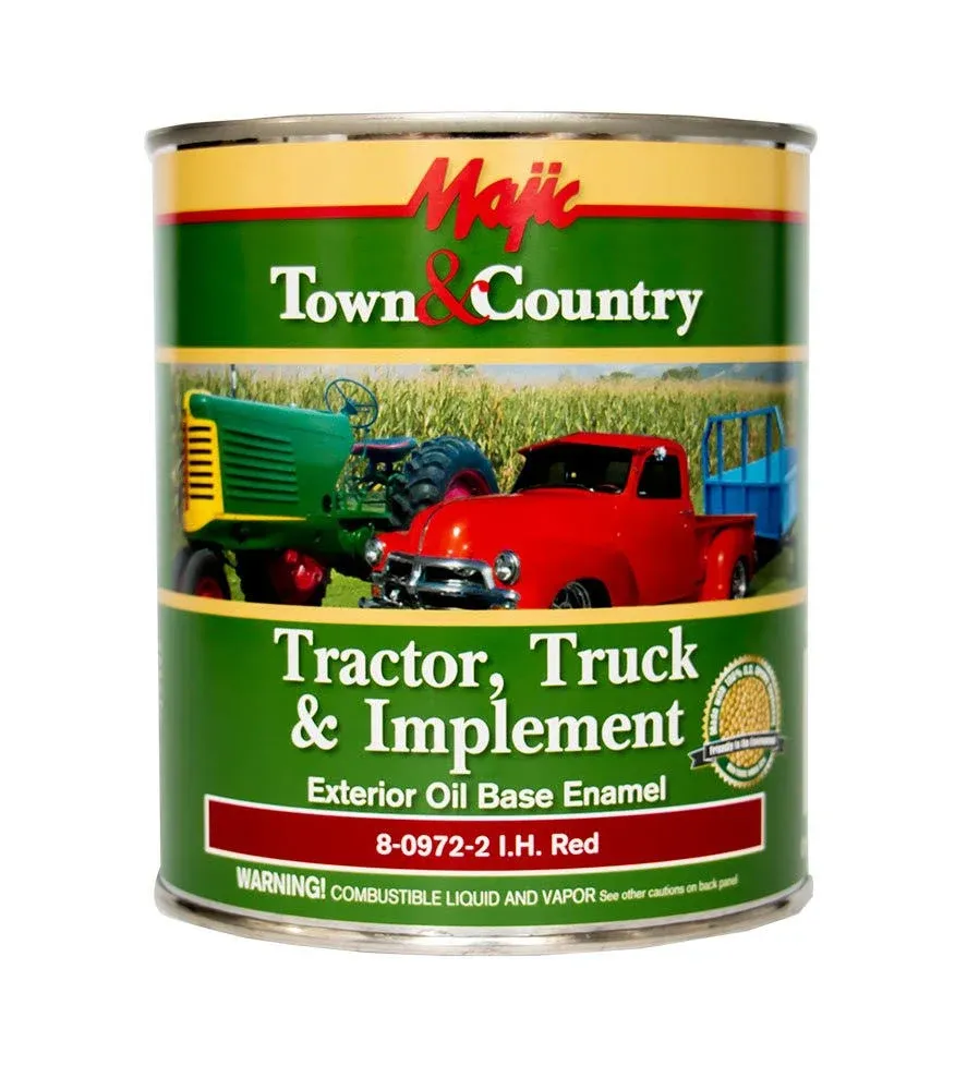 8-0972 Tractor Paint Quart - IH Red