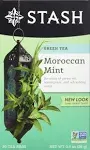 Stash Tea Moroccan Mint Green Tea, 100 Count Box of Tea Bags in Foil