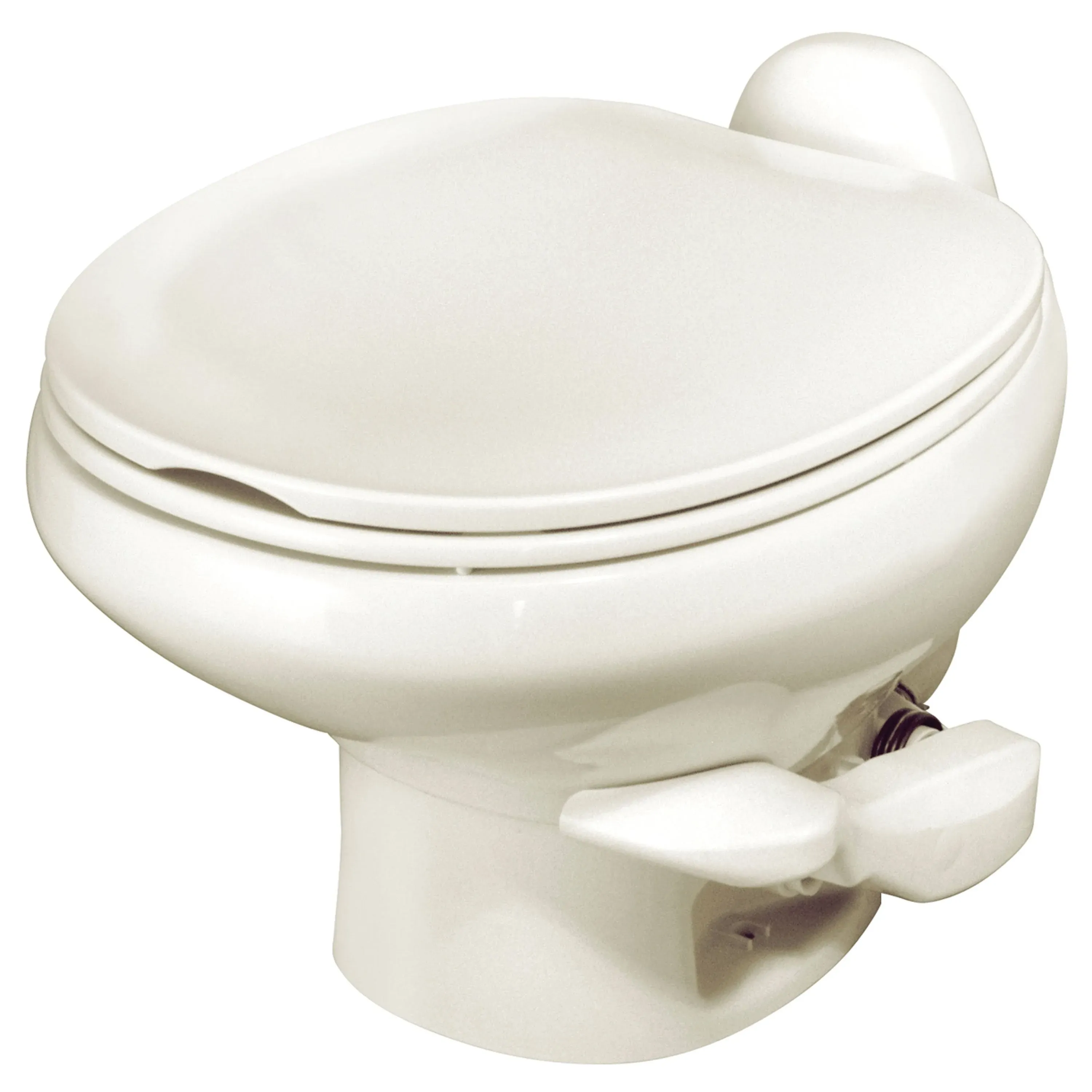 Thetford Aqua Magic Style II Low Profile RV Toilet Without Water Saver - Bone White | 42063