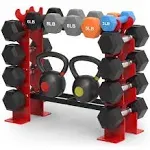 Dumbbell Rack Stand Only 5 Tier 450LBS Capacity Weight Rack Strength Training  | eBay