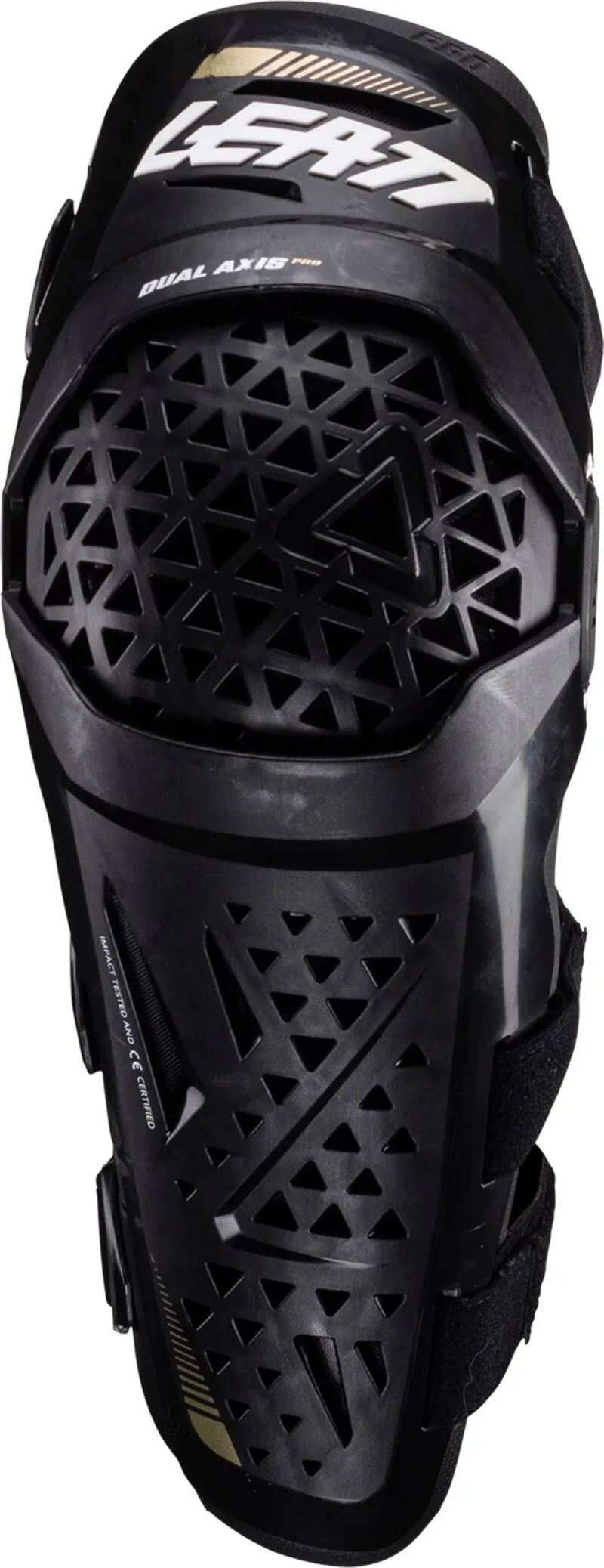 Leatt Dual Axis Pro Knee & Shin Guard - Black - L / XL