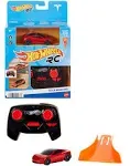 Hot Wheels 1:64 Scale Remote Control Tesla Roadster Vehicle