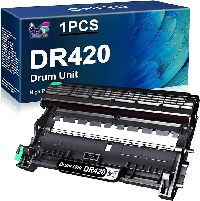 AAZTECH Compatible Drum Unit Replacement for Brother DR420 DR 420 DR-420 for HL-2270DW HL-2280DW HL-2230 HL-2240 MFC-7360N MFC-7860DW DCP-7065DN Intellifax 2840 Printer (Black 2-Pack)