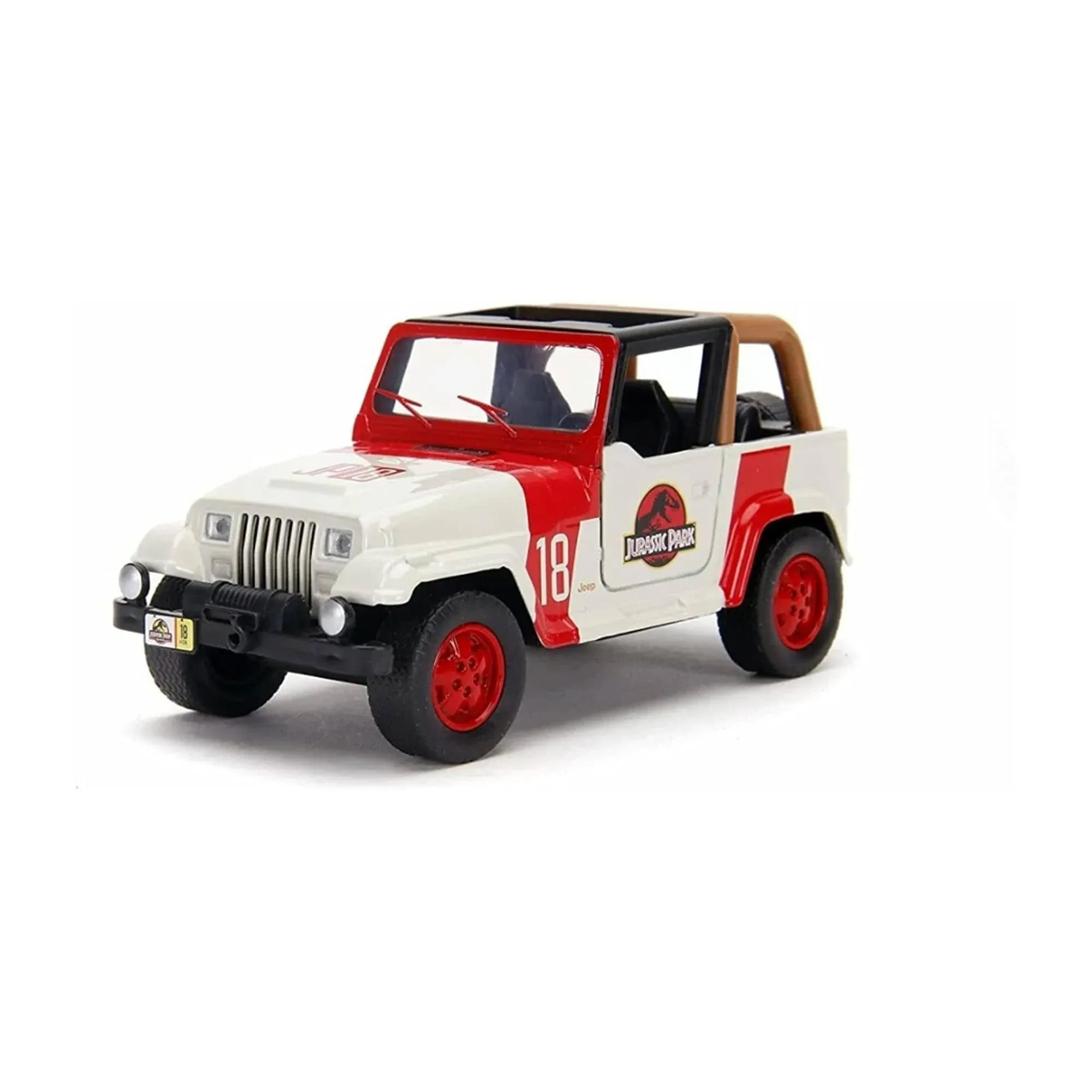 Jada 253252019 Jurassic Park Jeep Wrangler 1:32