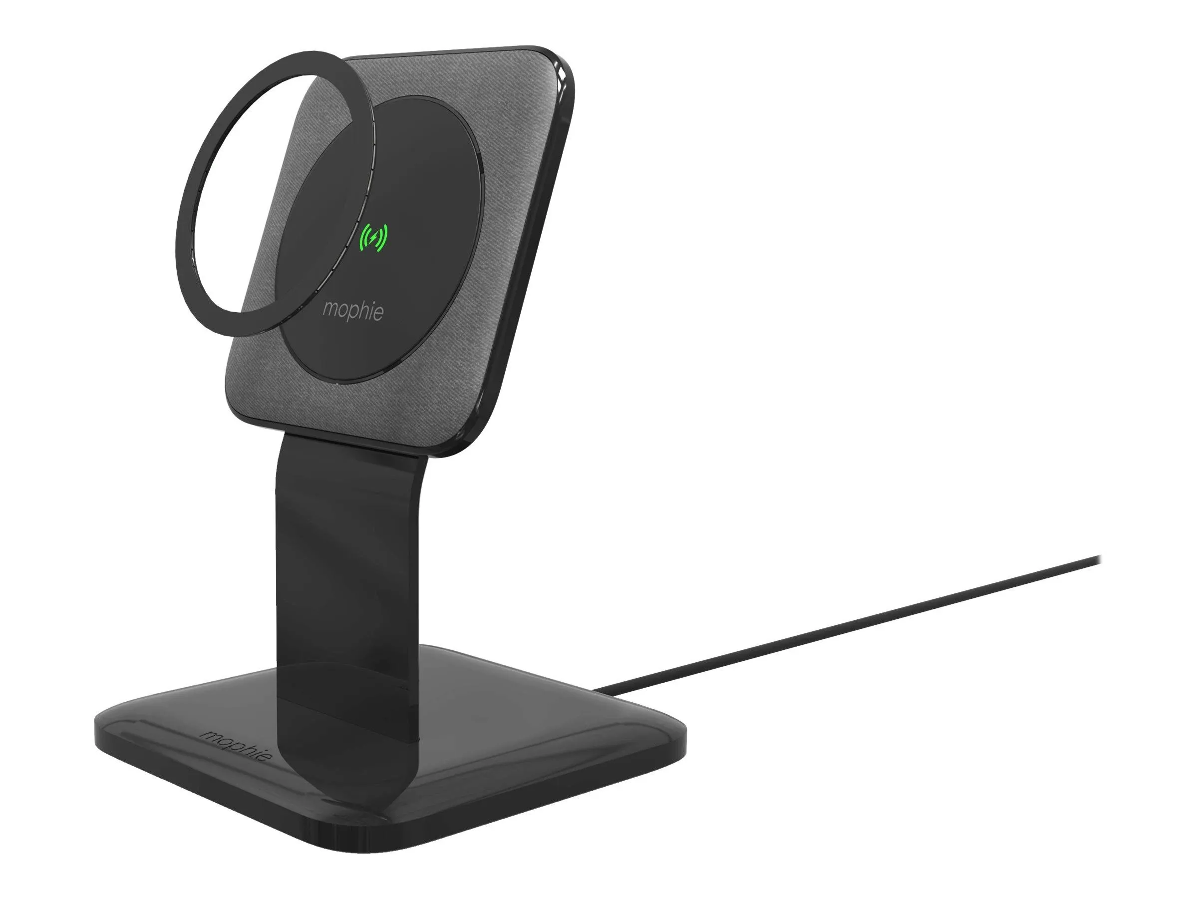 mophie Snap+ 15W Fast Charge Wireless Charging Stand with MagSafe - Black - NEW!