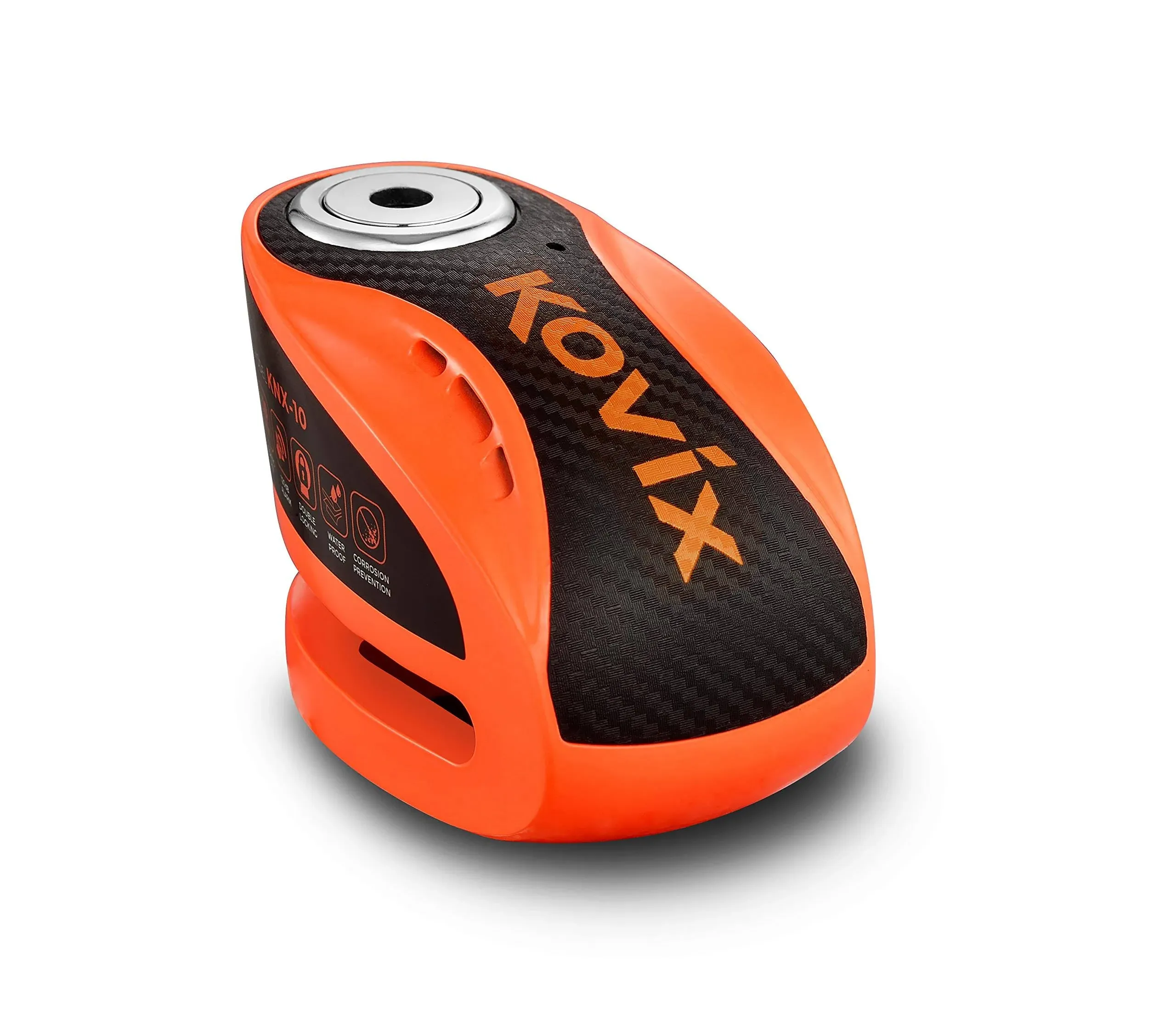 Kovix KNX10 Alarm Brake Disc Lock, Orange