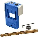 Rockler 1/2'' Doweling Jig Kit with Bit and Stop Collar