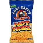 Andy Capp Hot Fries, 3-Ounce Bags (Pack of 3)