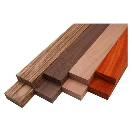 Barrington Hardwoods LLC Imported Exotic Hardwood Variety Pack - Zebrawood ...