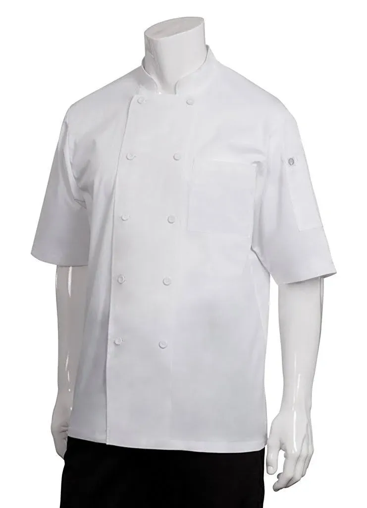 Chef Works JLCVWHT4XL Montreal Cool Vent Chef Coat White 4XL