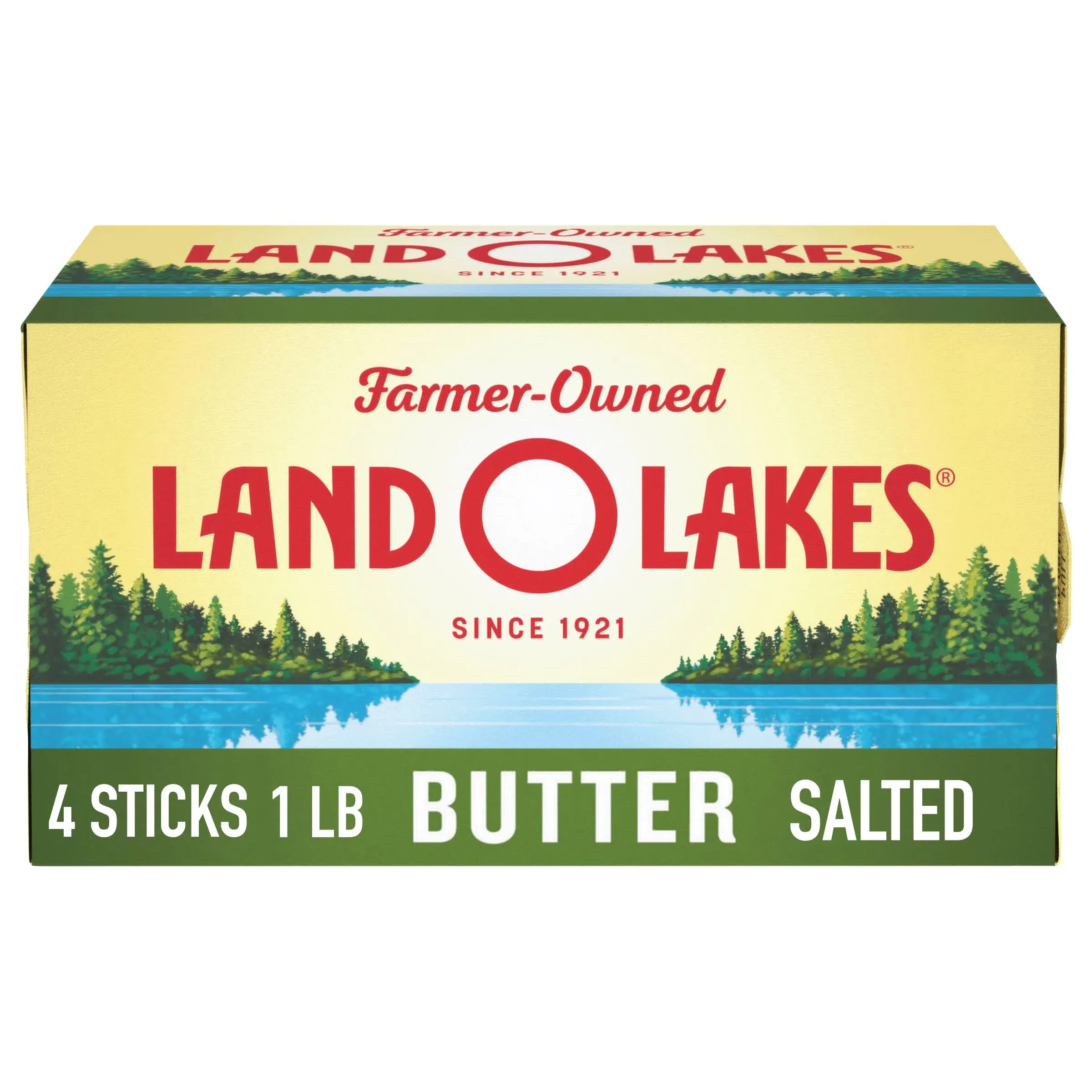 Land O'Lakes Salted Butter - 4 sticks, 1 lb box