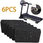 Treadmill Mat Pads Exercise Equipment Mat with High Density Rubber for Protec...