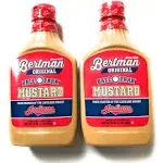 Bertman Ball Park Mustard - 2 16 Ounce Bottles of Original Bertman Mustard, Great Value