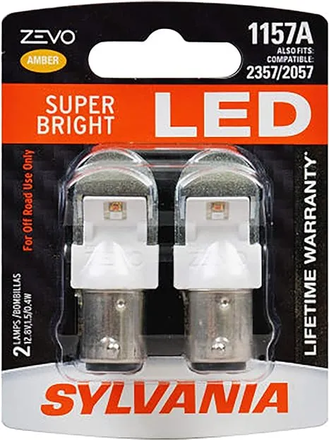 Sylvania Zevo 1157 Amber LED Bulb