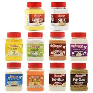 Snappy Mix & Match Popcorn Seasonings & Salts, 3 Pack