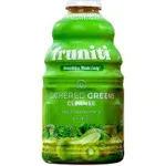 Fruniti Super Greens Smoothie Mix Natural Cleanse Detox No Sugar Added Fruit Veggie Puree Spirulina Spinach Kale