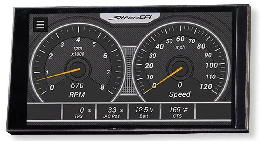 Holley 553-200 Sniper EFI 5 in Digital Dash